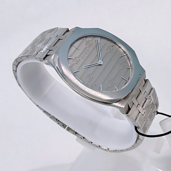 New Gucci Quartz 163.4 Green Dial Wristwatch for Men - Picture 2 of 7